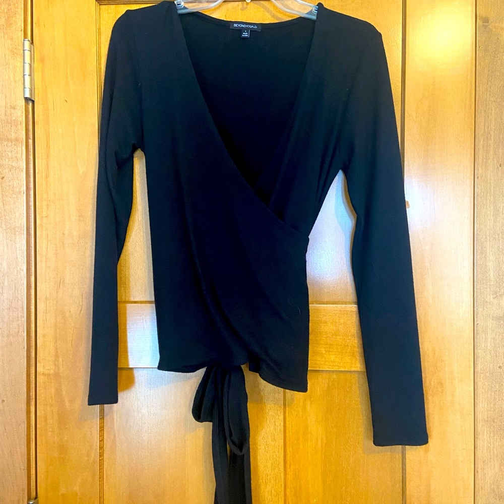 Beyond yoga wrap top